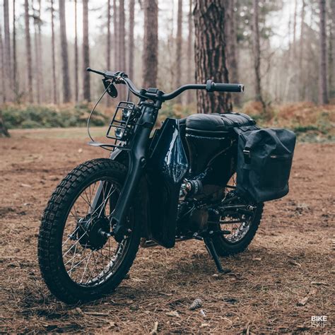 Lil Shredder A Honda Super Cub Scrambler From The Uk Bike Exif