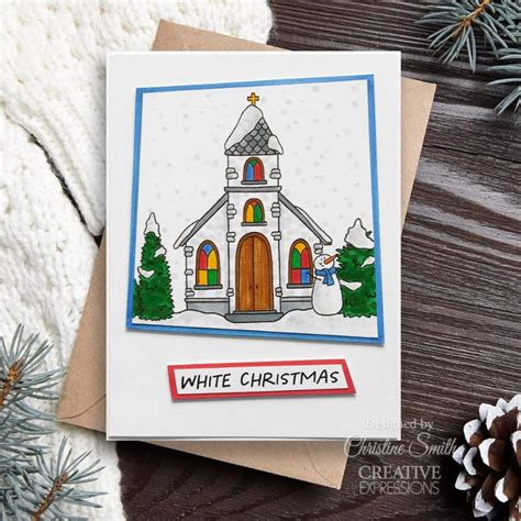 Creative Expressions Jane S Doodles White Christmas In X In Clear