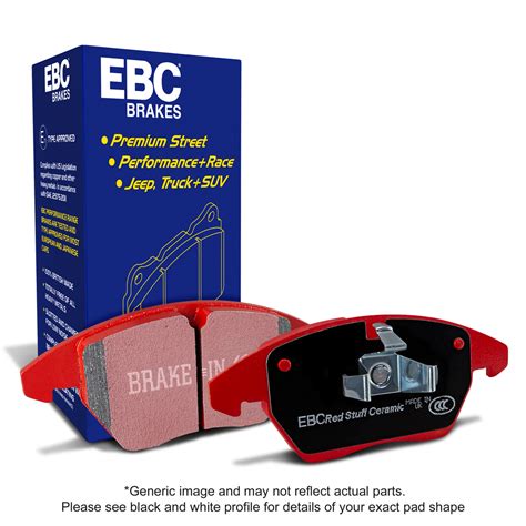 Ebc Redstuff Pad Set Ebc Brakes Direct