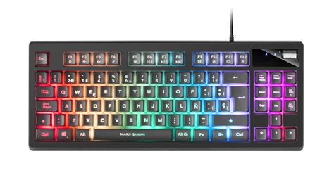 Teclado H Mecanico Tkl Mars Gaming Mkaxe Roller Europeanpc