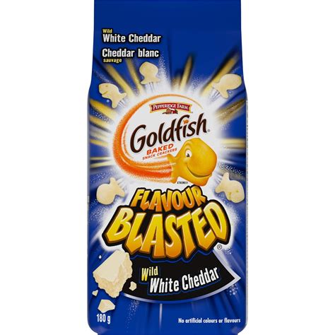 Amazon Goldfish Flavour Blasted Wild White Cheddar Crackers 180g 6