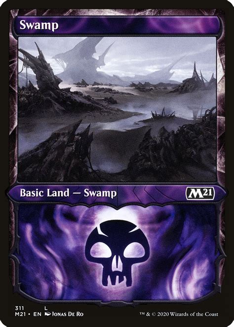 Swamp · Core Set 2021 (M21) #311 · Scryfall Magic The Gathering Search