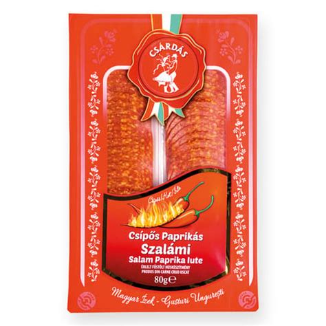 Csardas Salam Paprika Iute Feliat