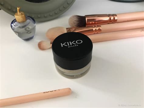 Тени с эффектом влажного века. Kiko Cream crash lasting color eyeshadow ...