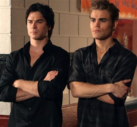 Boys Of The Vampire Diaries Images Damon And Stefan Hd Wallpaper And