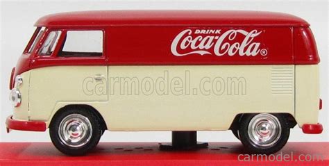 SOLIDO 9613 Scale 1 43 VOLKSWAGEN T1 VAN COMBI COCA COLA 1966 RED CREAM