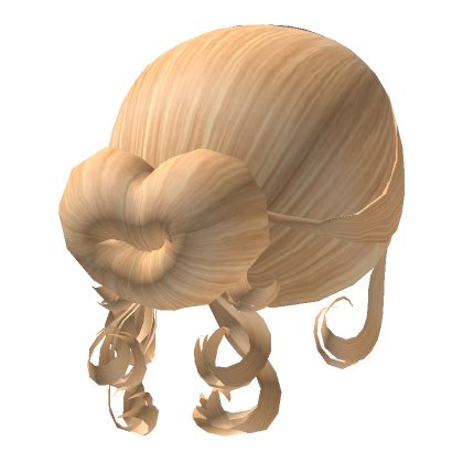 Heart Shaped Bun Blonde Roblox