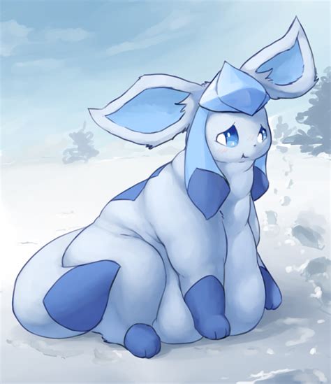 36125 Safe Artist Veiukket Eeveelution Fictional Species Glaceon Feral Nintendo