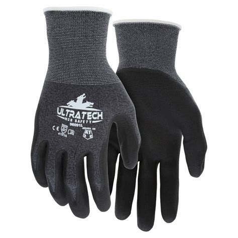MCR SAFETY, M ( 8 ), Smooth, Coated Gloves - 806G10|96091M - Grainger