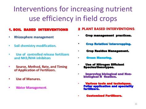 Nutrient Use Efficiency