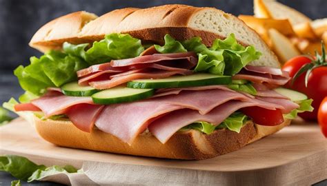 The Subway Grand Slam Ham Sandwich: Ingredients, Price and Calories