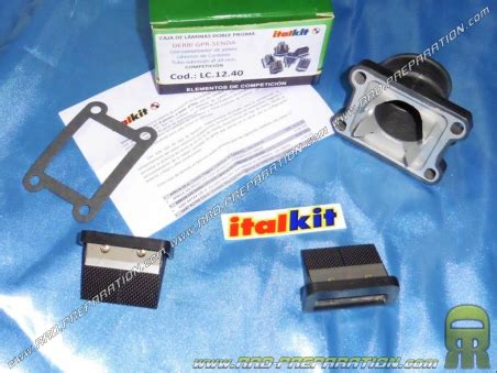 Intake kit flexible pipe valves slats ITALKIT COMPETITION Ø28