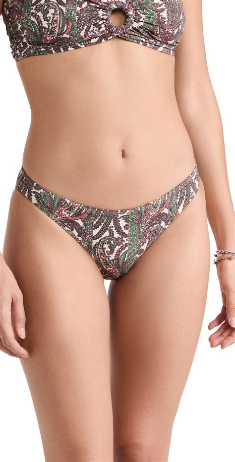 Buy Isabel Marant Étoile Saly Bikini Bottoms Green At 50 Off