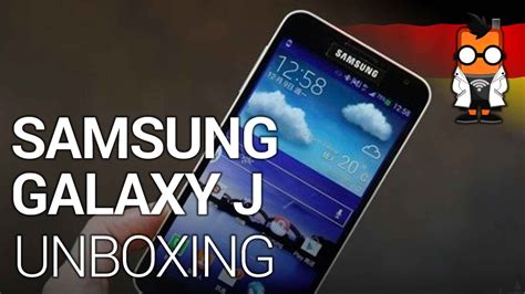 Samsung Galaxy J Unboxing Und Kurztest Deutsch German YouTube