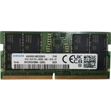 Samsung 16 GB SO DIMM DDR5 4800 MHz M425R2GA3BB0 CQKOL купити в