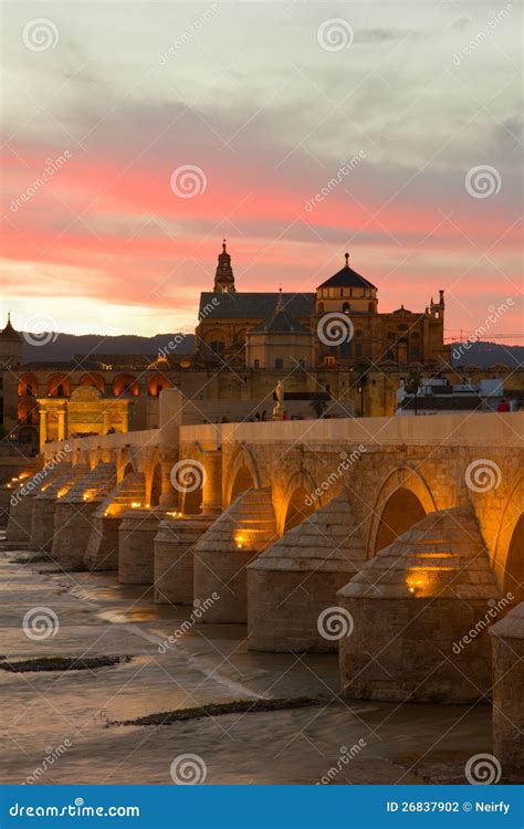 Cordoba At Night Spain Stock Photo Image Of Outdoor 26837902