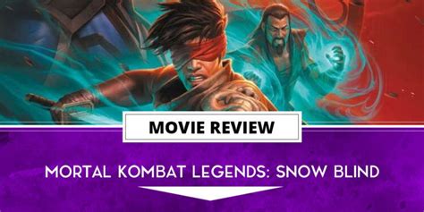 Mortal Kombat Legends Snow Blind Review