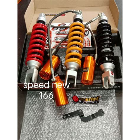 Jual MONOSHOCK SHOCKBEREKER BELAKANG TABUNG PISAH SCARLETT ORIGINAL