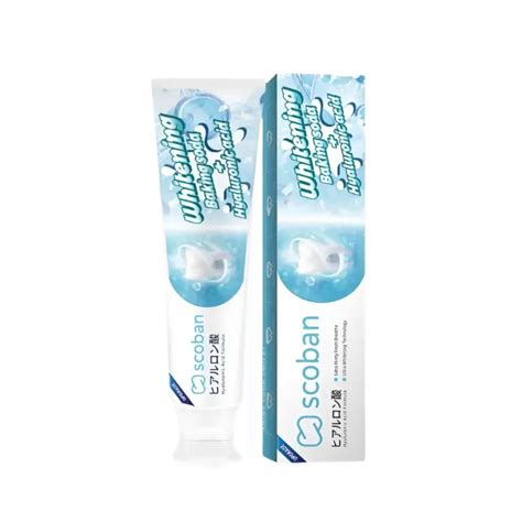 scoban teeth whitening toothpaste  baking soda
