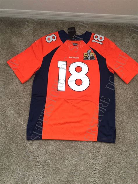 Cheap Custom Peyton Manning Football Jersey Stitch Customize Any Number ...