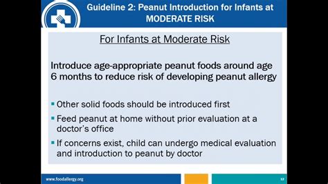 Early Peanut Introduction Recent Findings Latest Guidelines Qanda