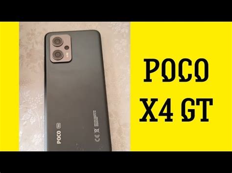 Poco X4 GT Unpacking YouTube