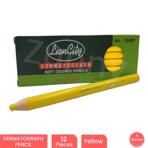 Lion City Dermatograph Pencil 12 Pieces Lazada Ph