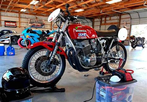 Vintage Racer 1973 Honda Cb750 Bike Urious