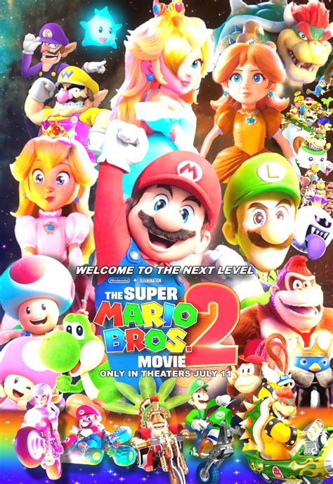 The Super Mario Bros Movie 2 Custom Poster 4 By Nikisawesom On Deviantart