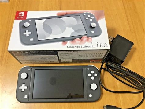 Nintendo Switch Lite Grey Video Gaming Video Game Consoles Nintendo