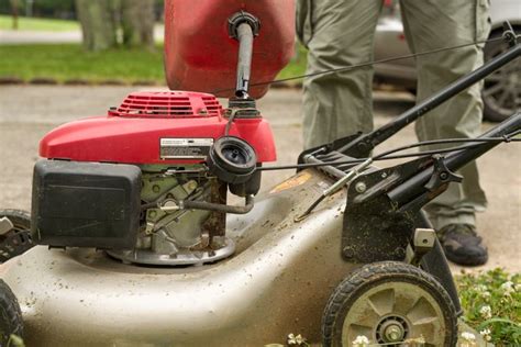 Lawn Mower Flooded Engine