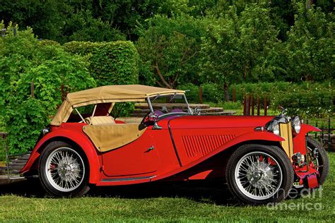 1938 MG TA Roadster Photograph By Dave Koontz Fine Art America