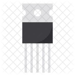 Semiconductor Icon - Download in Flat Style