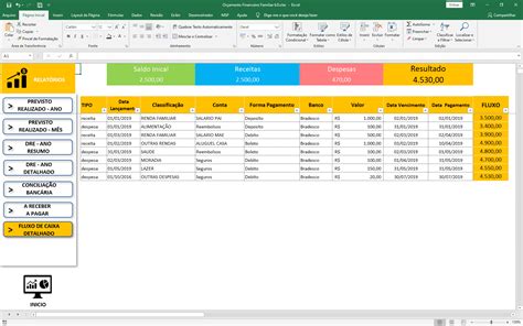 Planilha Controle Financeiro Pessoal