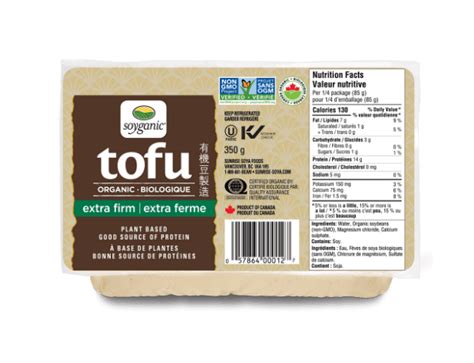 Soyganic Extra Firm Tofu | Near Me | Sunrise Soya Foods