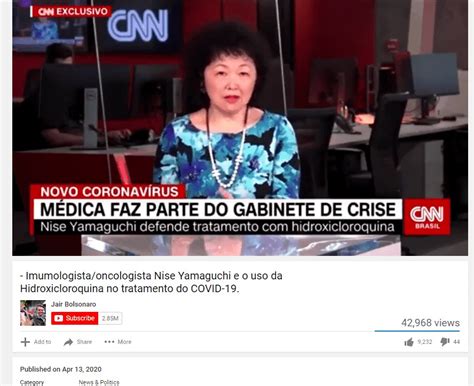 Youtube Já Deletou 33 Vídeos De Bolsonaro Por Fake News Sobre Covid