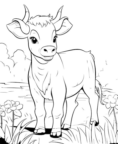 Images De Coloriage Yak Téléchargement Gratuit Sur Freepik