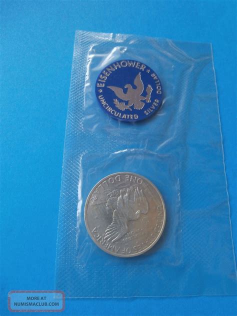 1971 S Eisenhower Silver Dollar Uncirculated