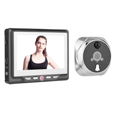 Peephole Camera, Peephole Camera For Apartment With 4.3in LCD Screen, Door Peephole Camera ...