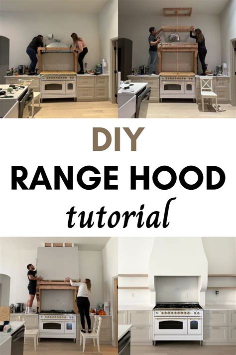 Diy Range Hood Cover Diy Kitchen Cabinets Makeover Diy Kitchen