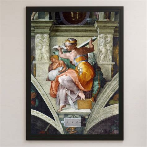 Yahoo!オークション - ミケランジェロ『リビアの巫女』絵画 アート 光...