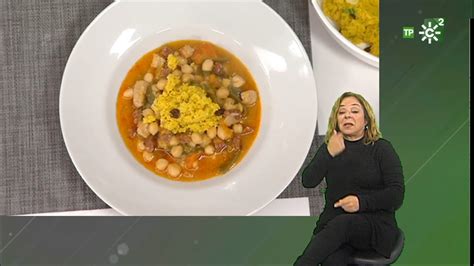 C Metelo Guiso Ib Rico De Garbanzos Con Cal Canalsur M S