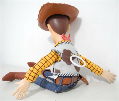 The Disney Toy Story Movie Plush Cowboy Woody 16 Talking Doll 90 New