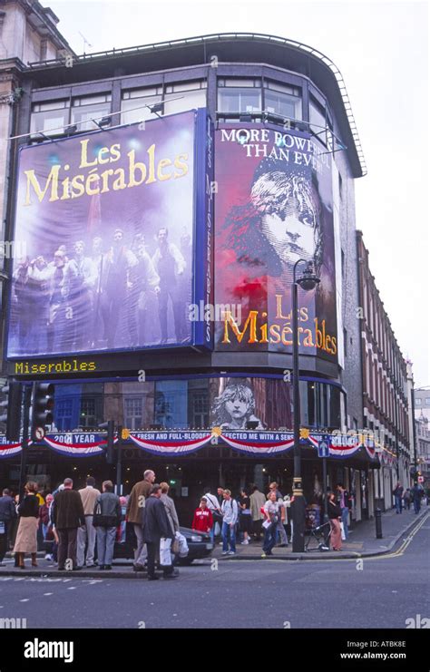 Les Miserables Queens Theatre Shaftesbury Avenue West End London