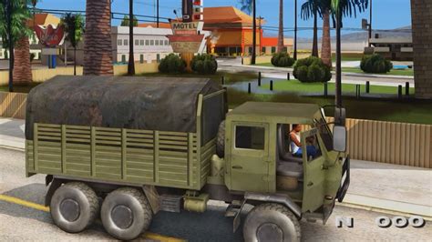 Dongfeng Sx Military Truck Gta San Andreas P K Review Youtube