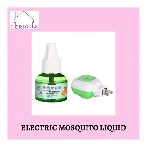 Electric Mosquito Coil Liquid Repellant Odorless Gentle Non Toxic