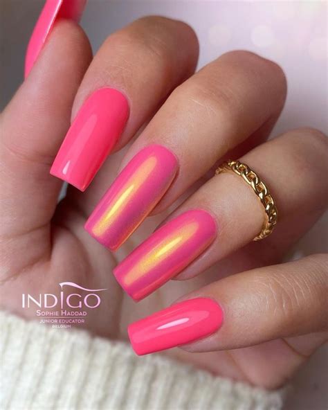 30 Cute Pink Nail Design Ideas Youll Want To Try In 2023