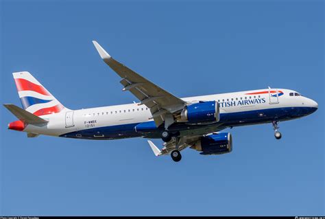 F WWBX British Airways Airbus A320 251N Photo By Florent Peraudeau ID