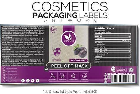 Page 8 | Cosmetic label Vectors & Illustrations for Free Download | Freepik