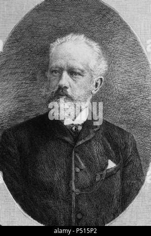 Piotr Ilyich Tchaikovsky Russian Composer Stock Photo Alamy